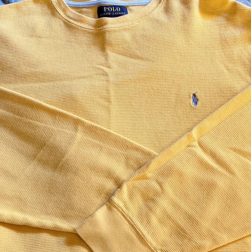 Men's Ralph Lauren Waffle Knit Shirt